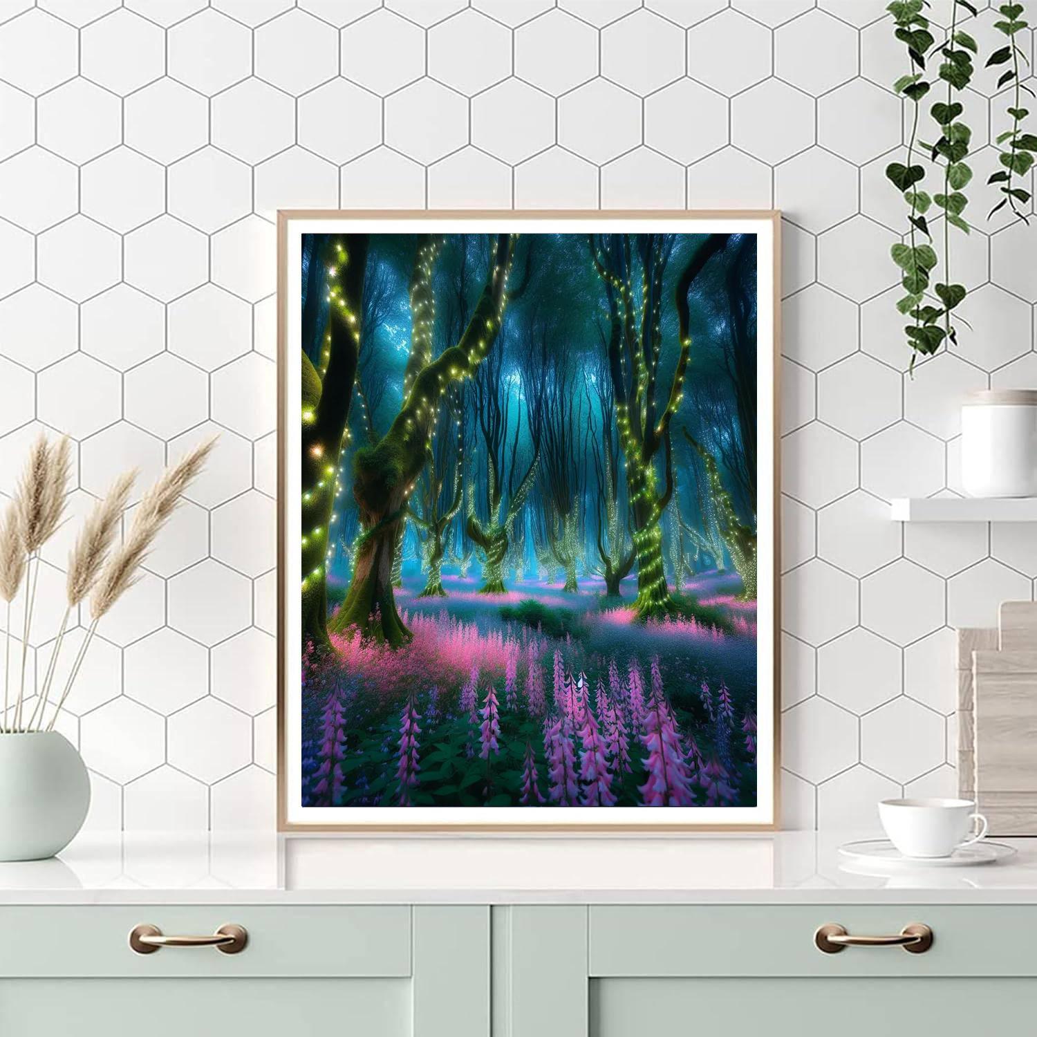 Magical Woodland Trail DIY Paint By Numbers