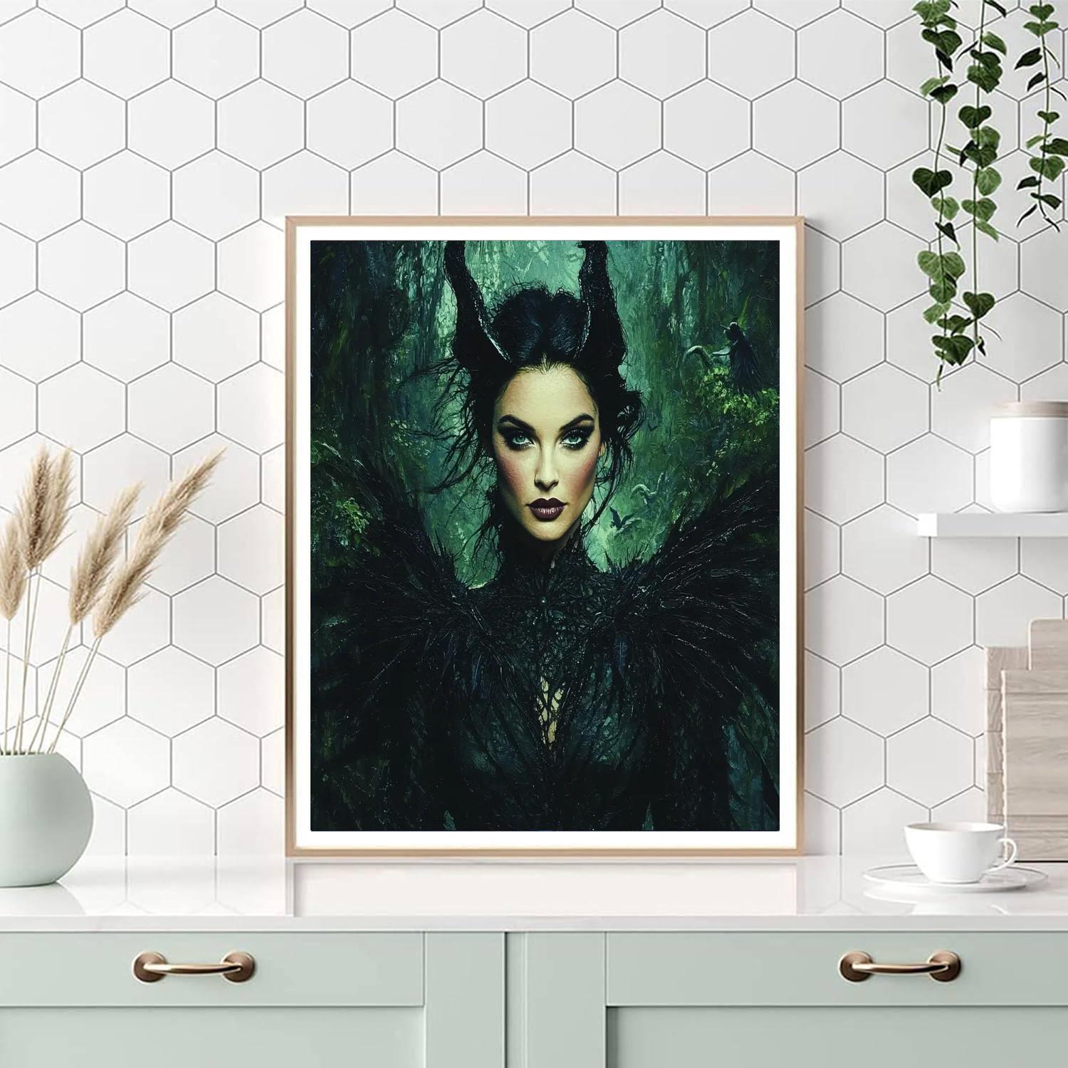 Angelina Jolie: The Warrior Princess Of Hollywood Painting Number Kit