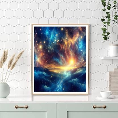 Celestial Starry Symphony Paint By Numbers Kits