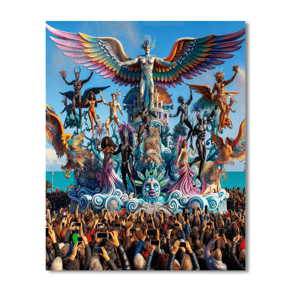 Carnaval De Viareggio - Italy Paint By Number