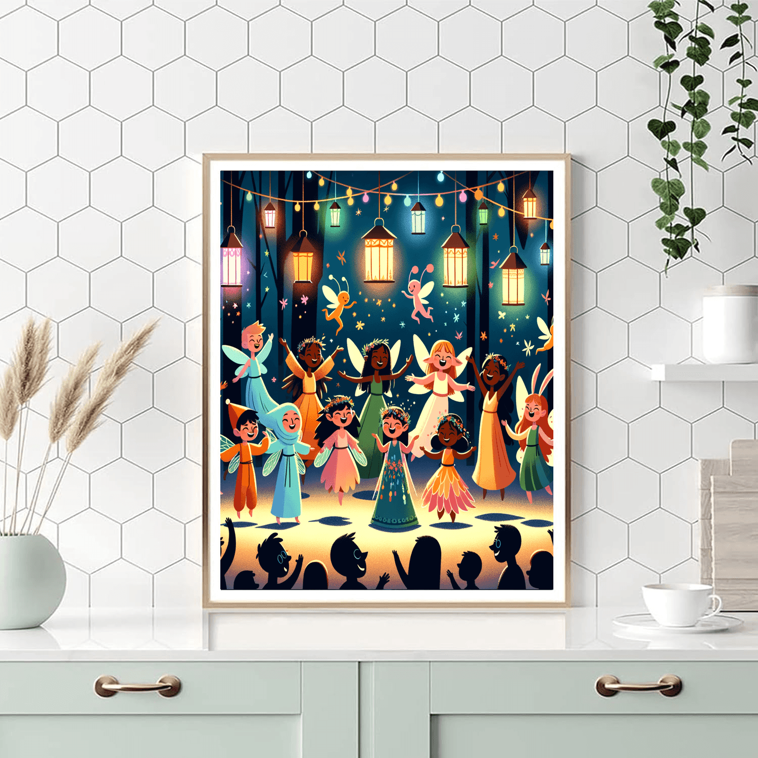 Forest Fairy Celebration Painting By Numbers Kit