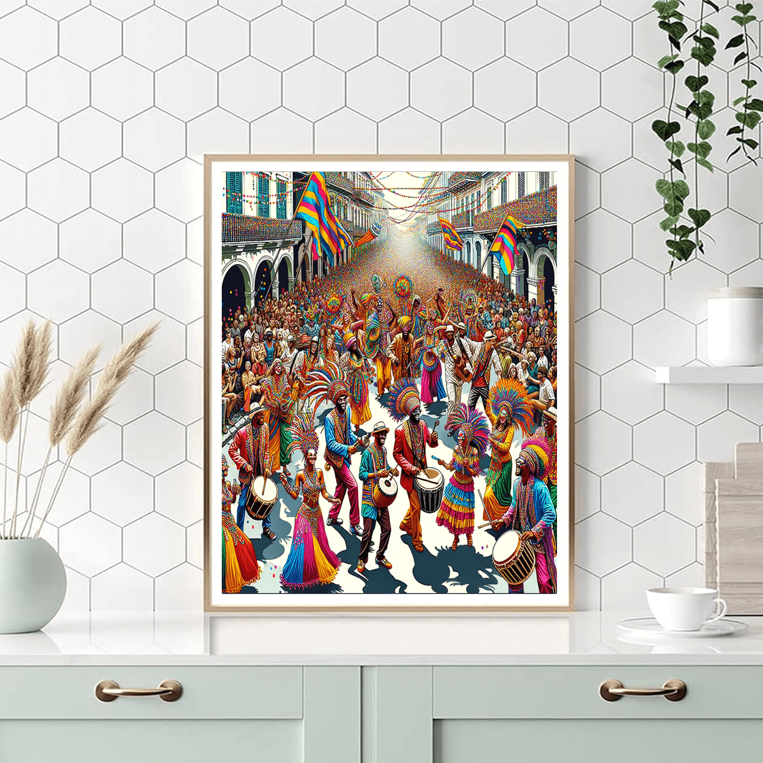 Cape Town Minstrel Carnival - Cape Town, South Africa Number Painting