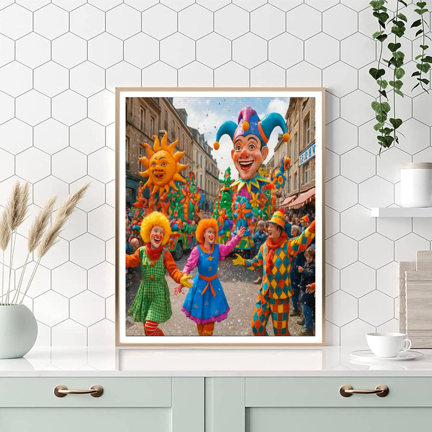 Carnaval De Granville - France Number Painting