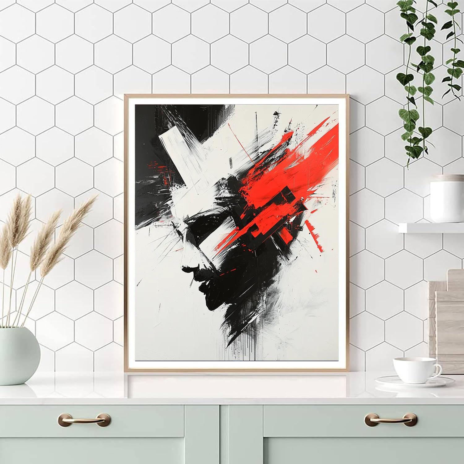 Banksy Inspired Silent Resistance  Painting By Numbers Kit