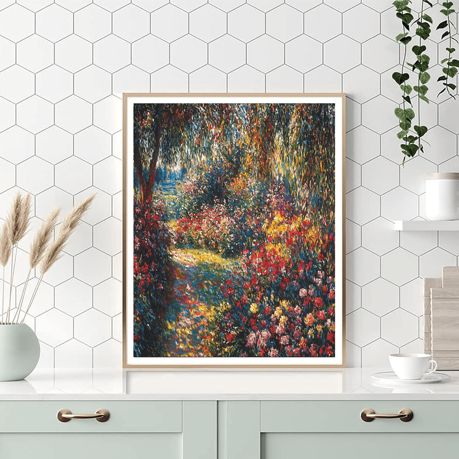 Claude Monet Inspired Joyful Garden Serenade  Paint By Numbers Kits