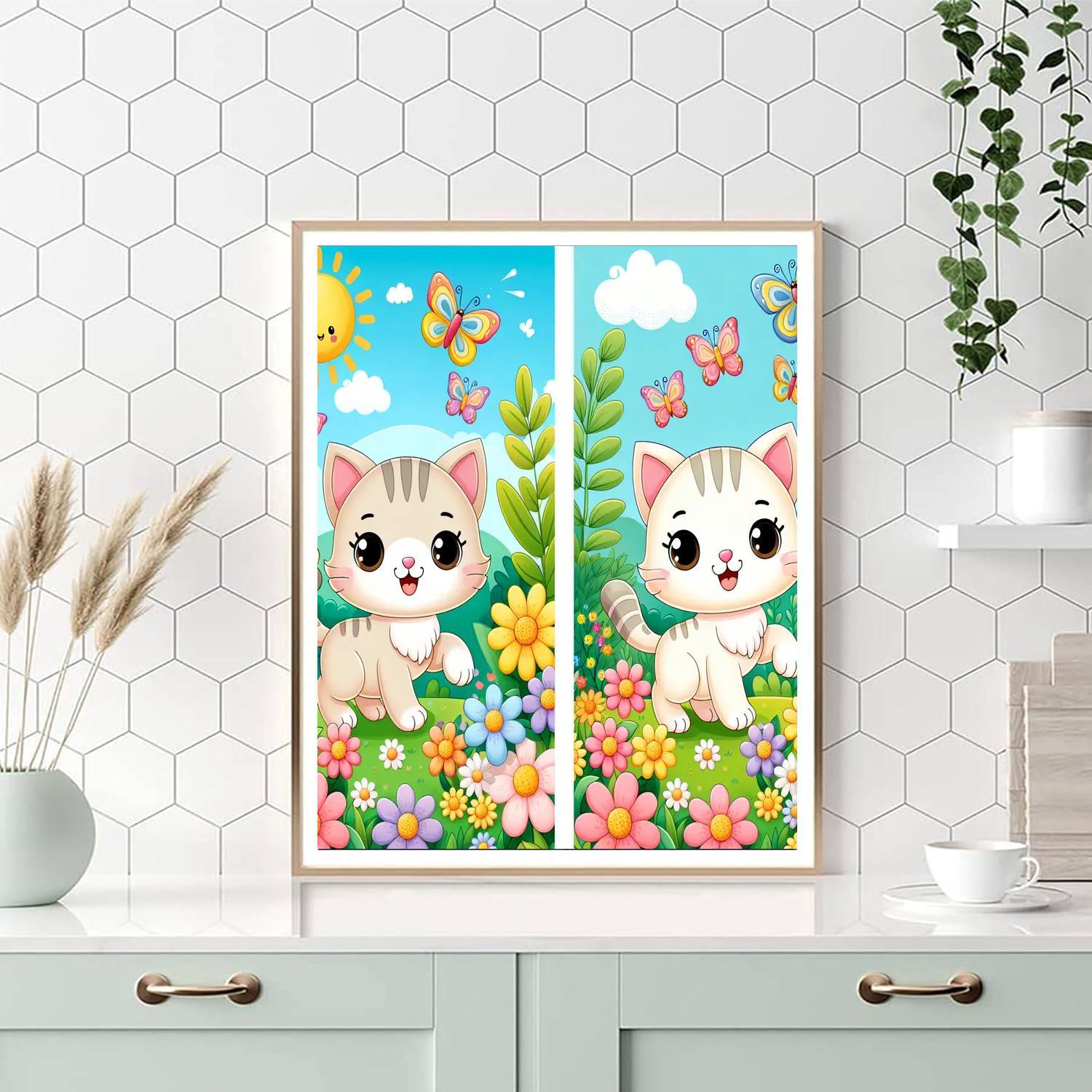 Curious Kittens Explore Paint By Number