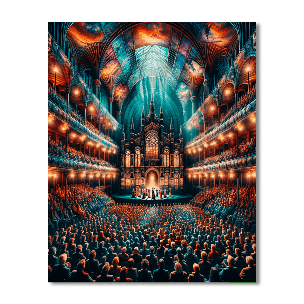 Edinburgh International Festival Paint By Numbers Kits