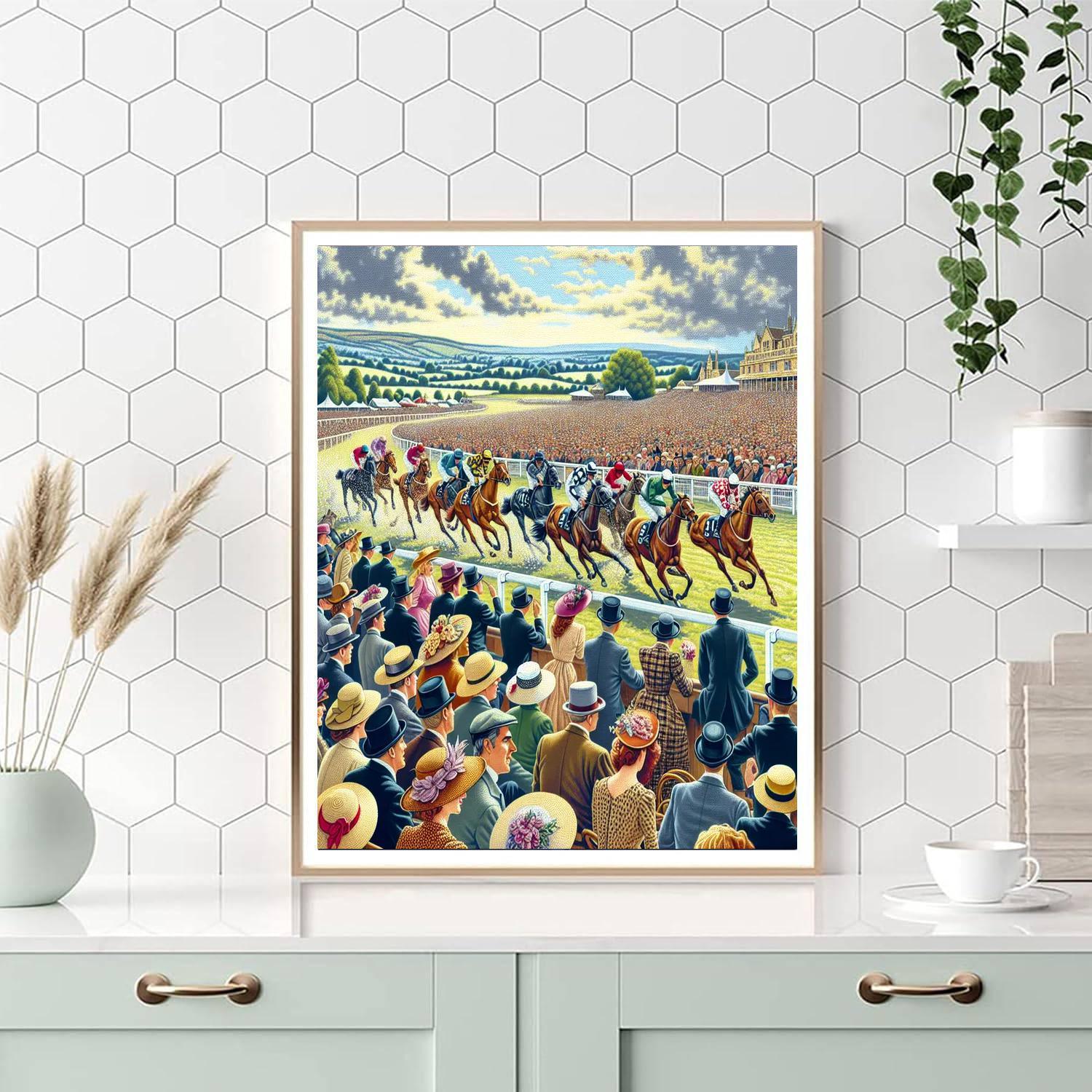 Cheltenham Festival - Cheltenham, England Paint By Color