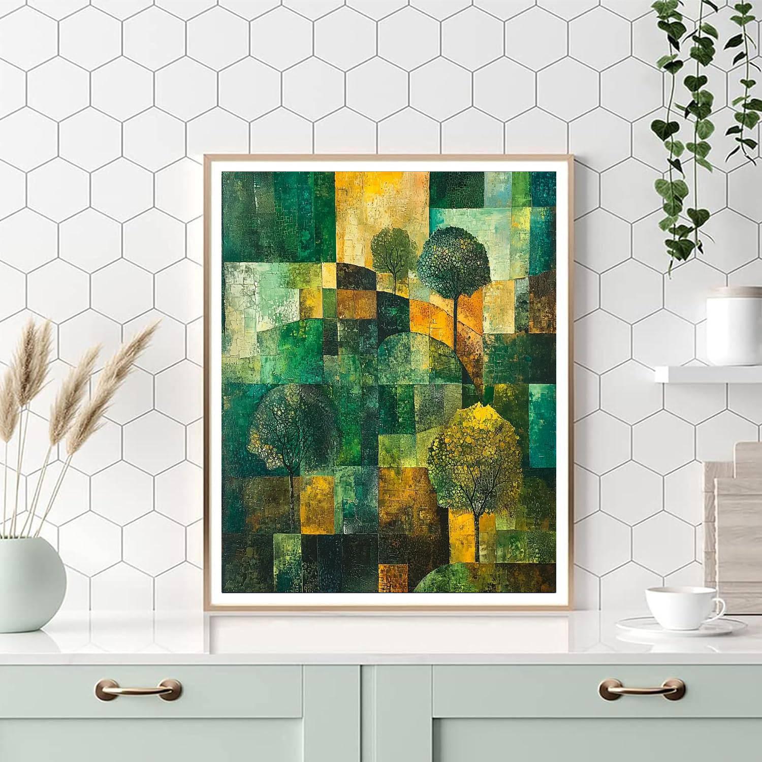 Paul Cézanne Inspired Harmonious Echoes Of Nature  Paint By Numbers Kits