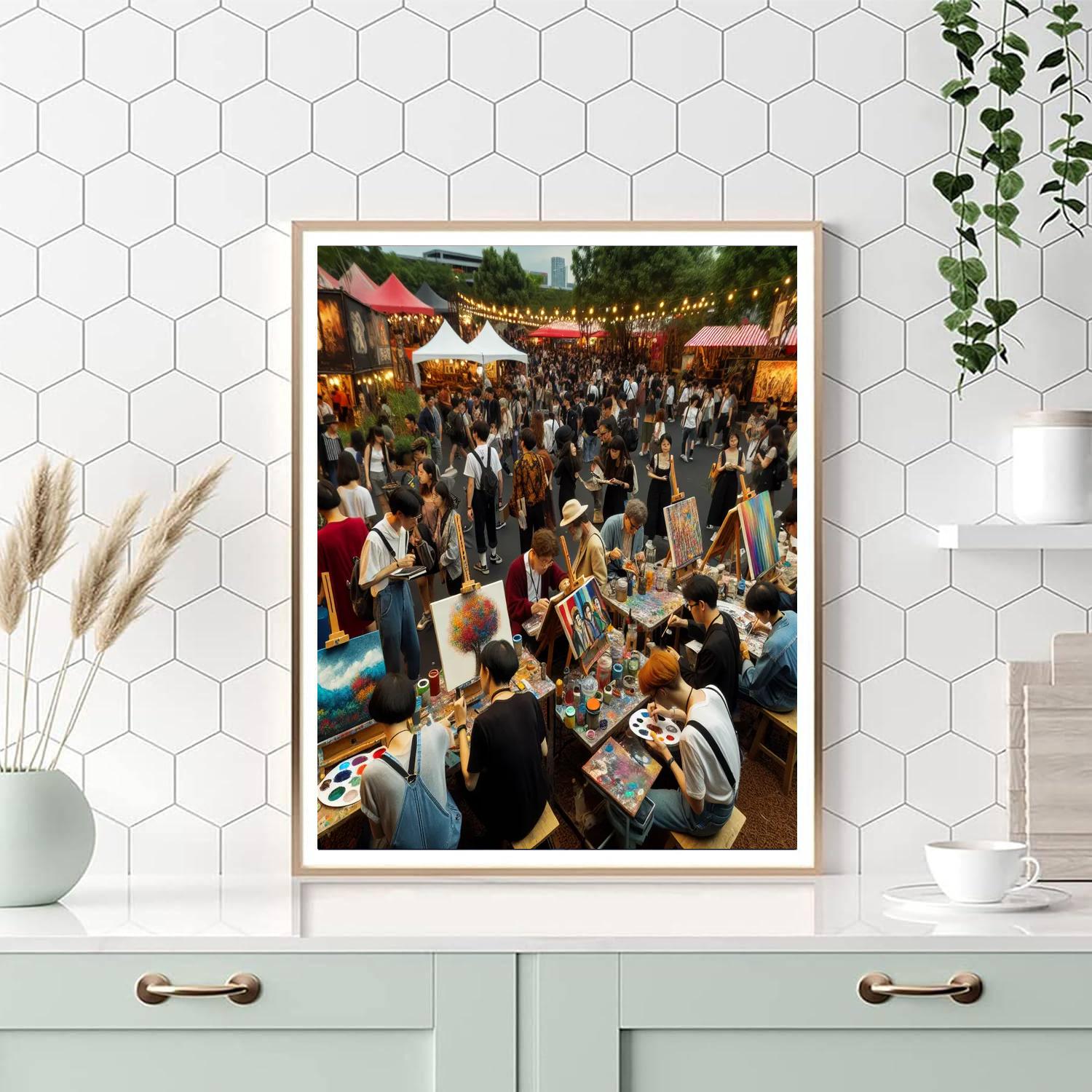 Joaquin Phoenix Festival - Albuquerque, Usa Number Painting