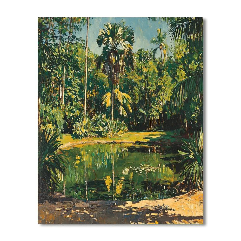 Edgar Degas Inspired Quiet Moments In Nature  Painting Number Kit