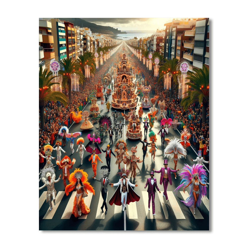 Las Palmas De Gran Canaria Carnival - Spain Paint By Number