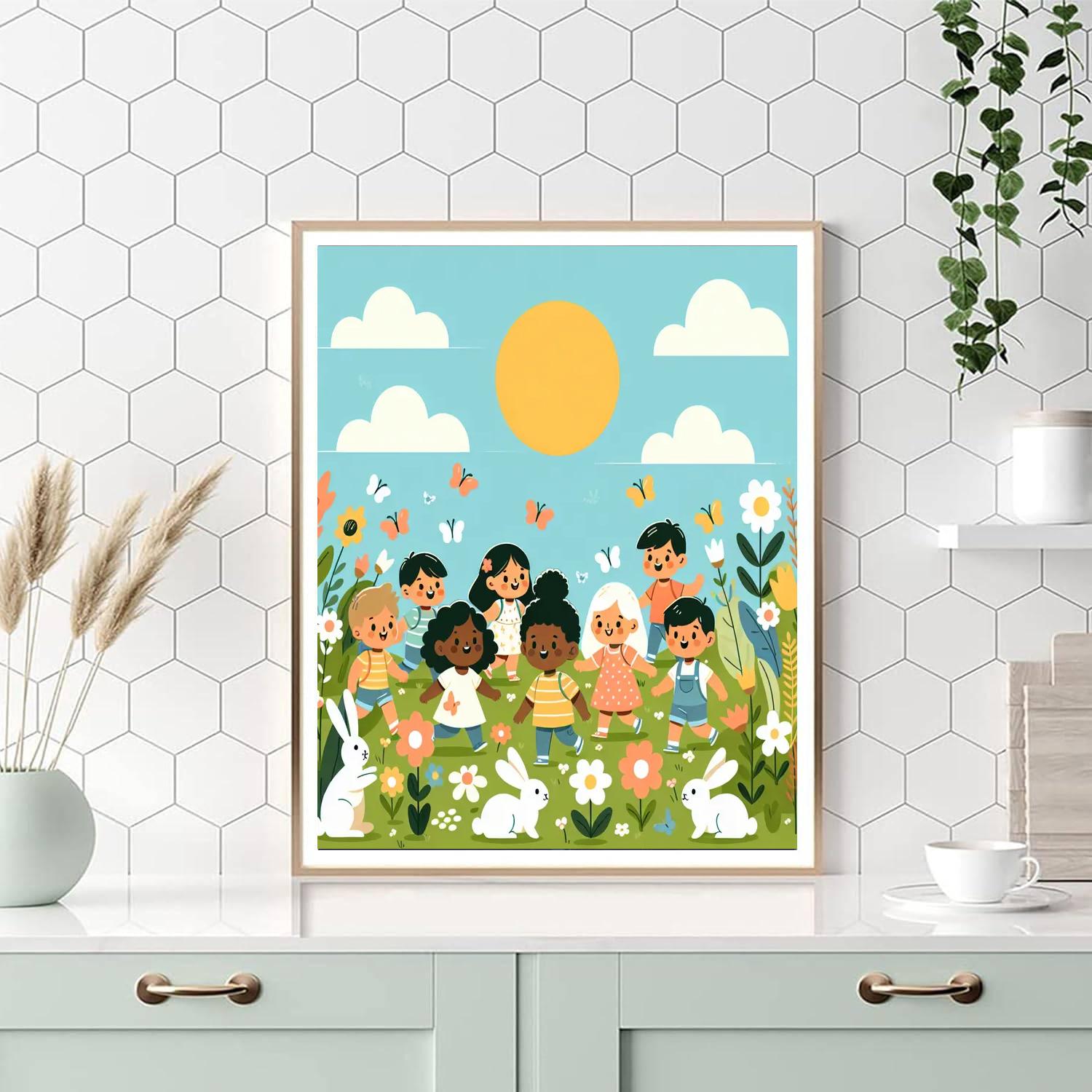 Mystic Meadow Hideaway Numbered Painting Kits