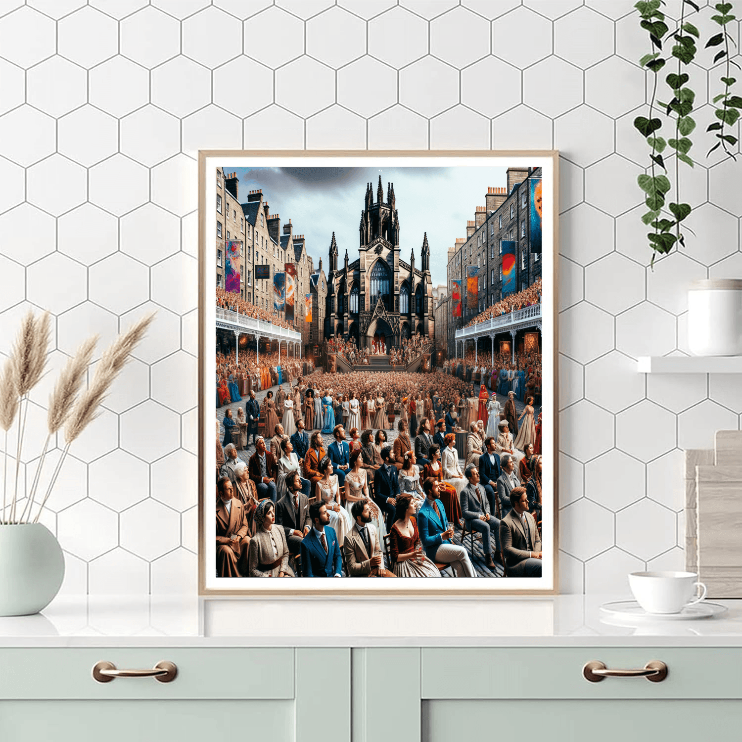 Edinburgh International Festival - Scotland Paint By Color