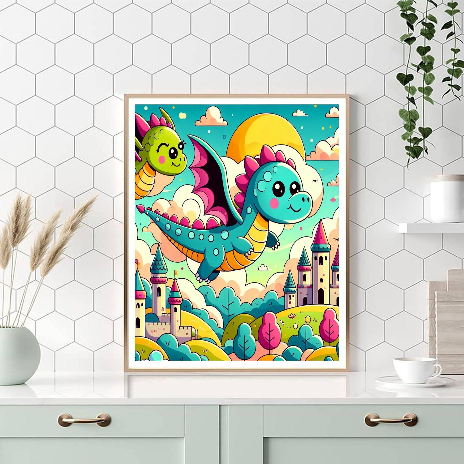 Dragon Dreams Numbered Painting Kits