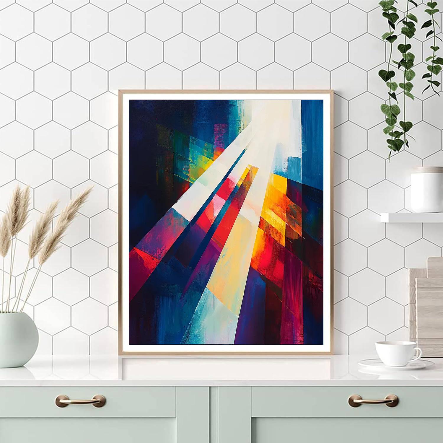 Caravaggio Inspired Rays Of Insight  Paint By Numbers Kits