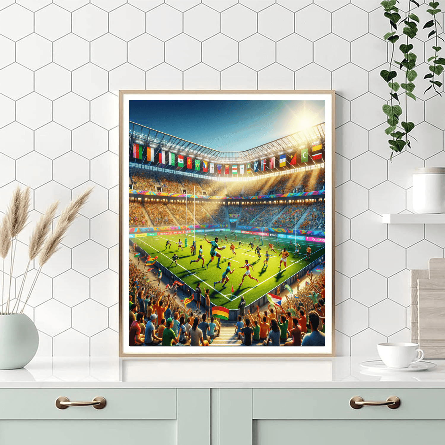Rugby World Cup Sevens Painting By Numbers Kit