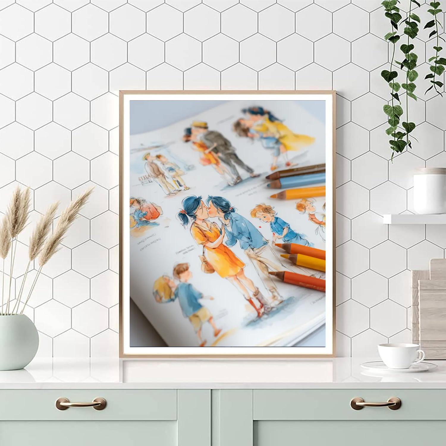 Milestones Of Motherhood Paint By Color