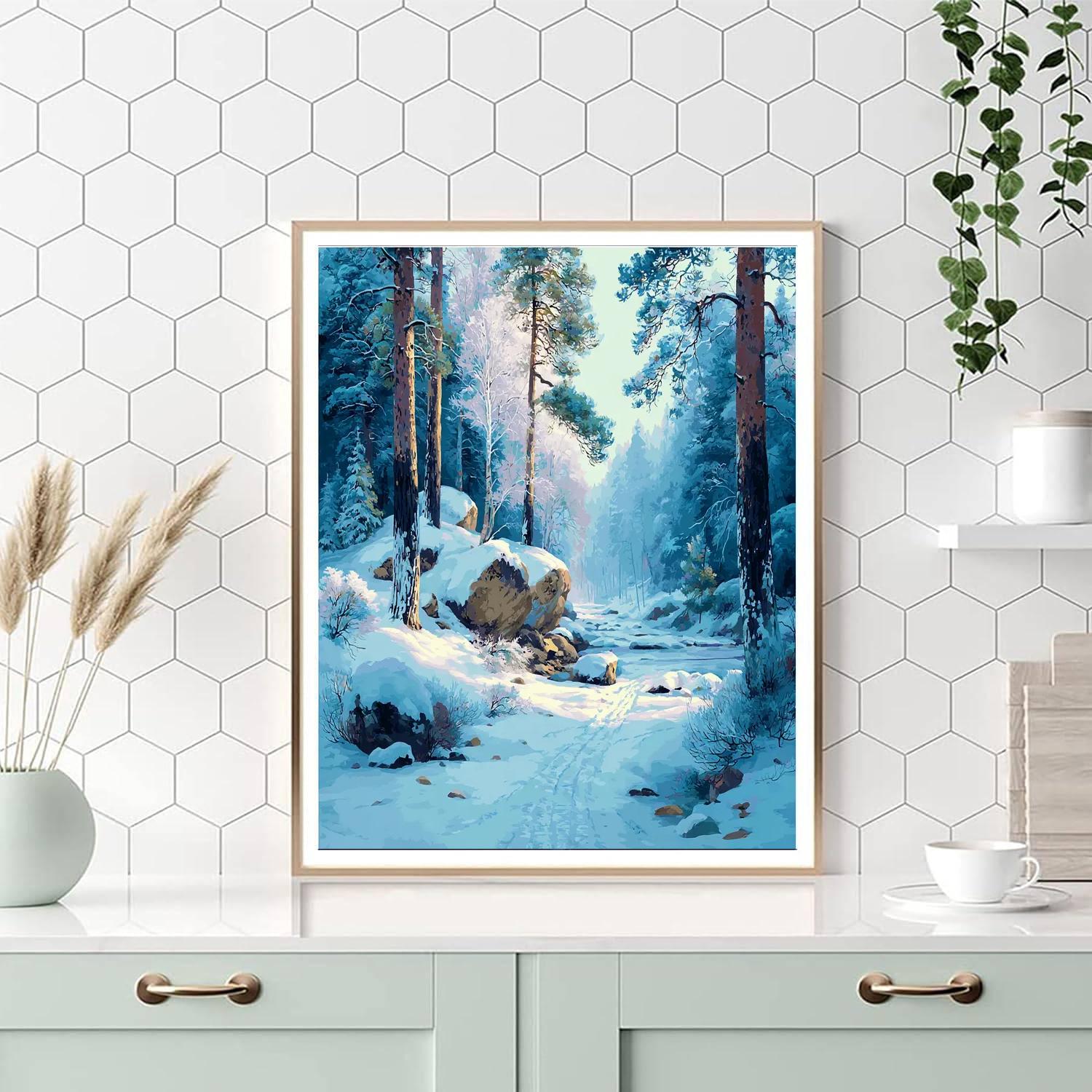 Radiance Of The First Snow Numbered Painting Kits