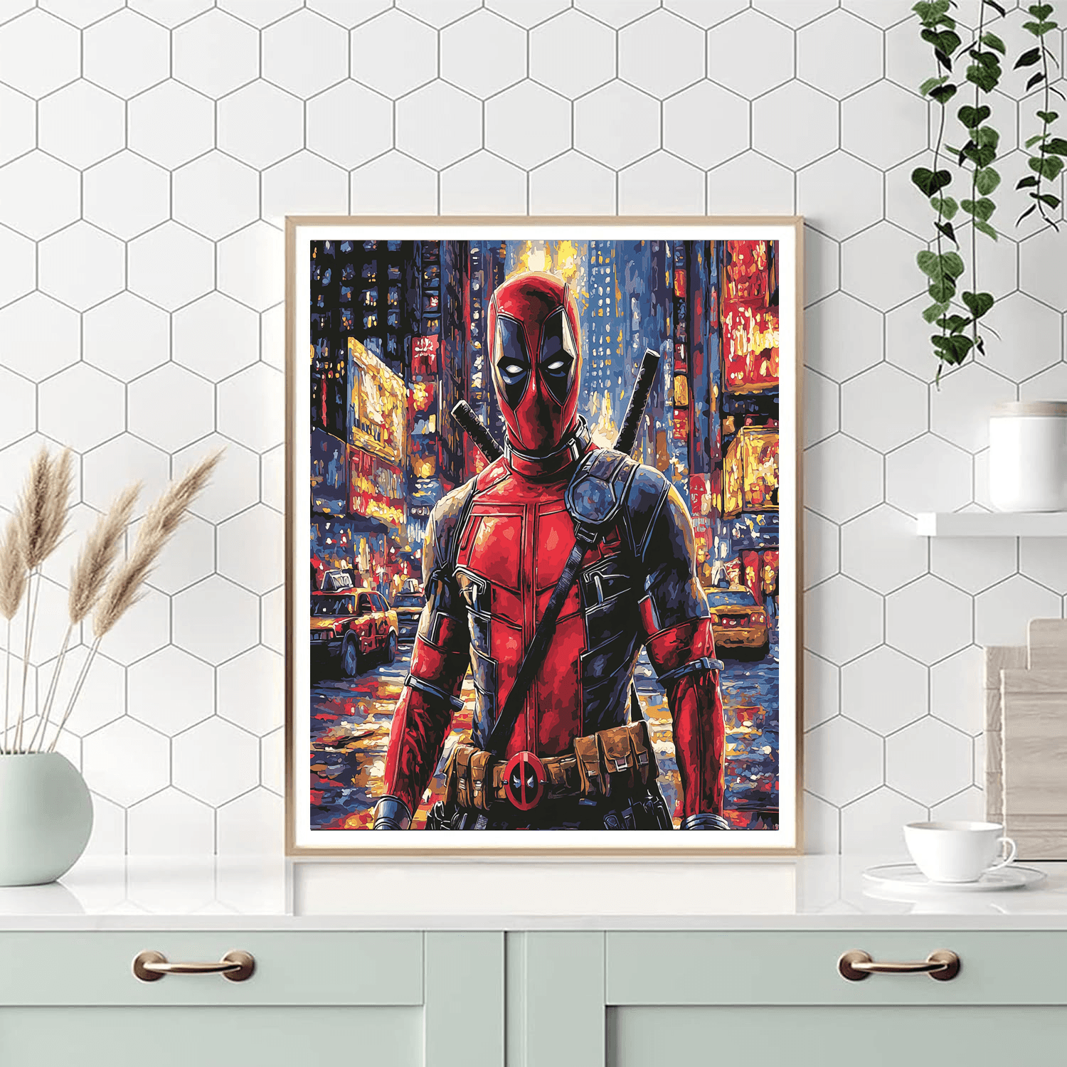 Ryan Reynolds: Humor And Heroics Beyond Deadpool Painting Number Kit