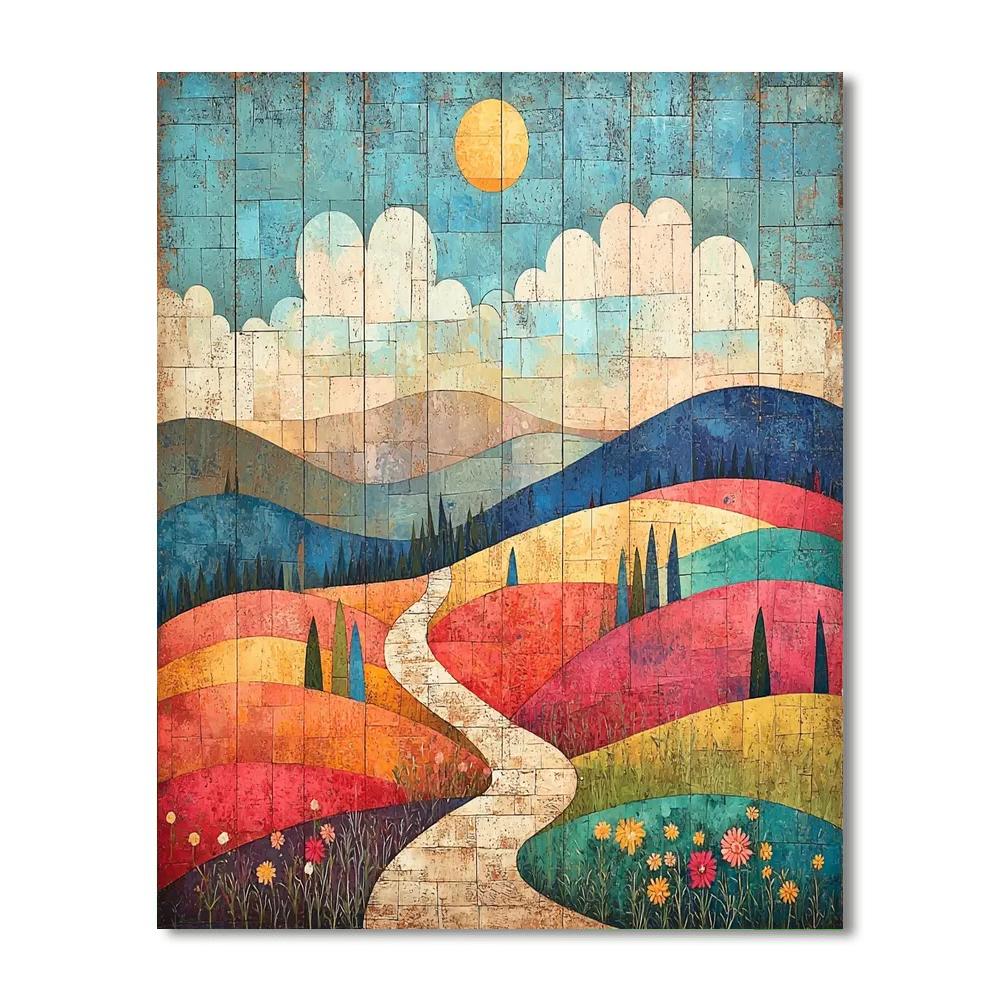 Paul Klee Inspired Fantasies Of Color  Paint By Number