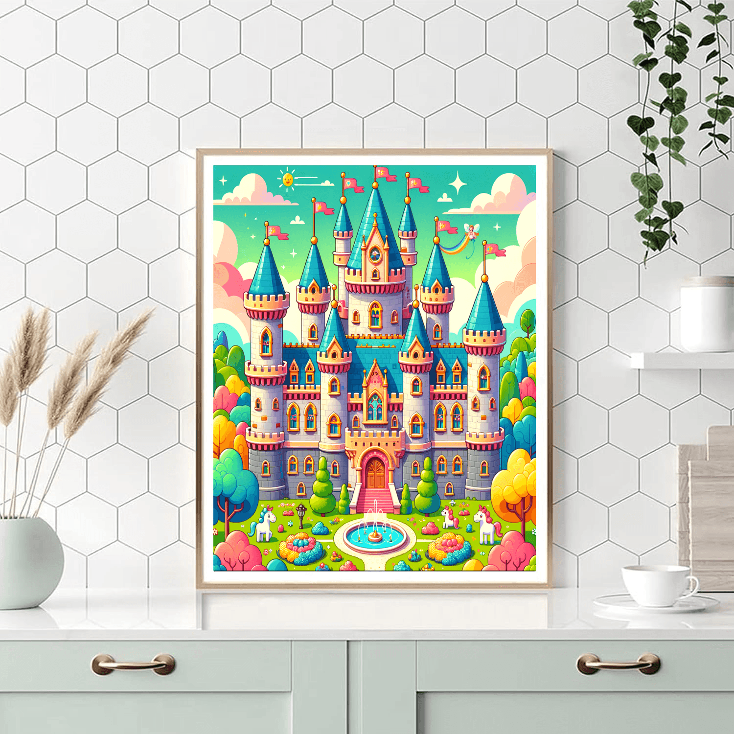 Dreamy Castle Adventure Paint By Number