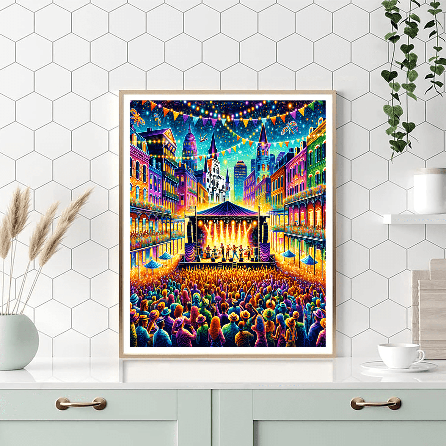 Essence Festival - New Orleans, Usa Painting By Numbers Kit