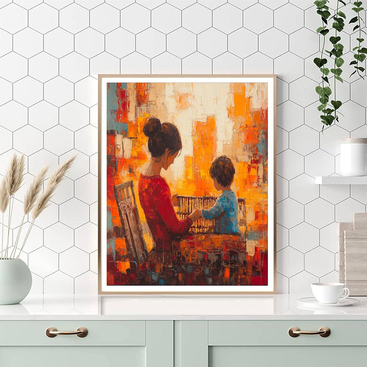 Tapestry Of Time Number Painting