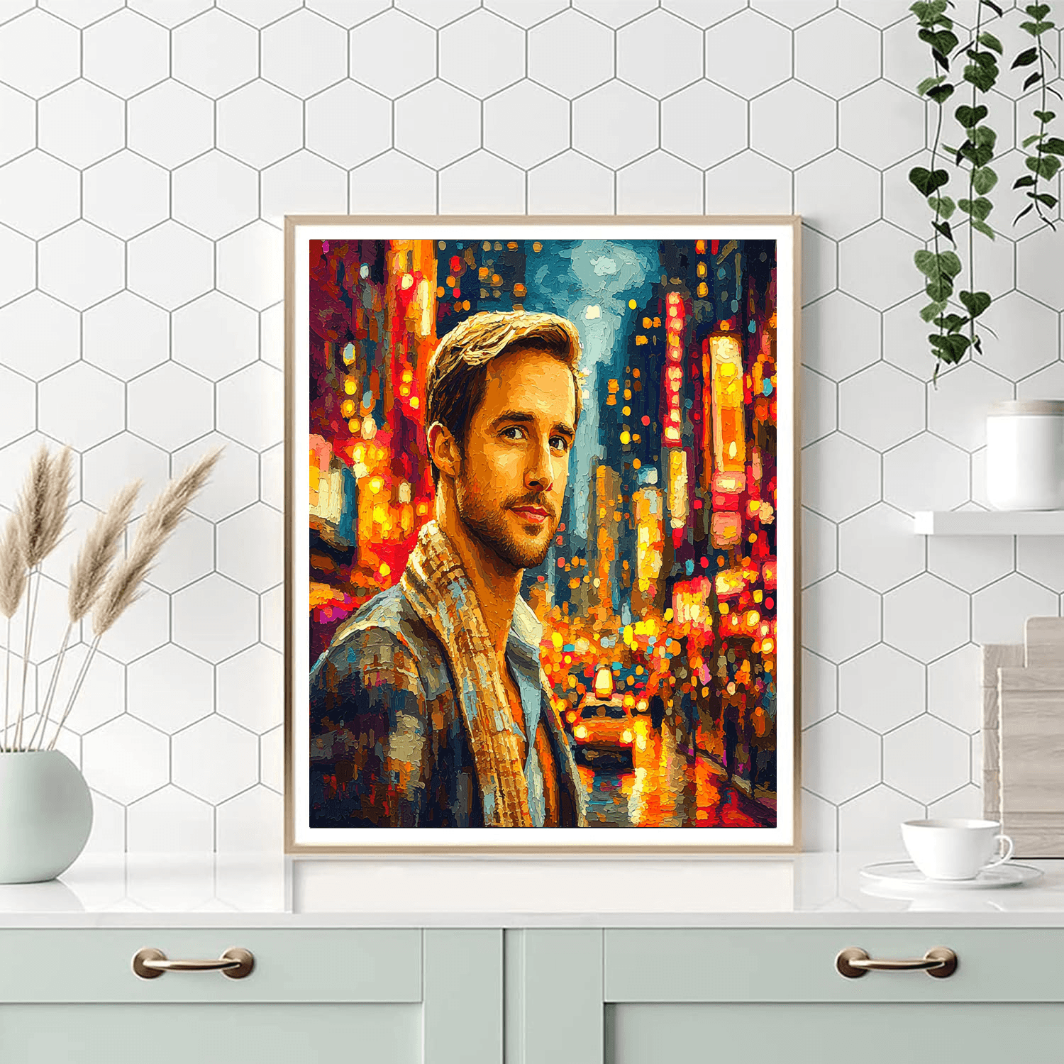 Ryan Gosling: The Charismatic Dreamer Of Cinema Paint By Numbers