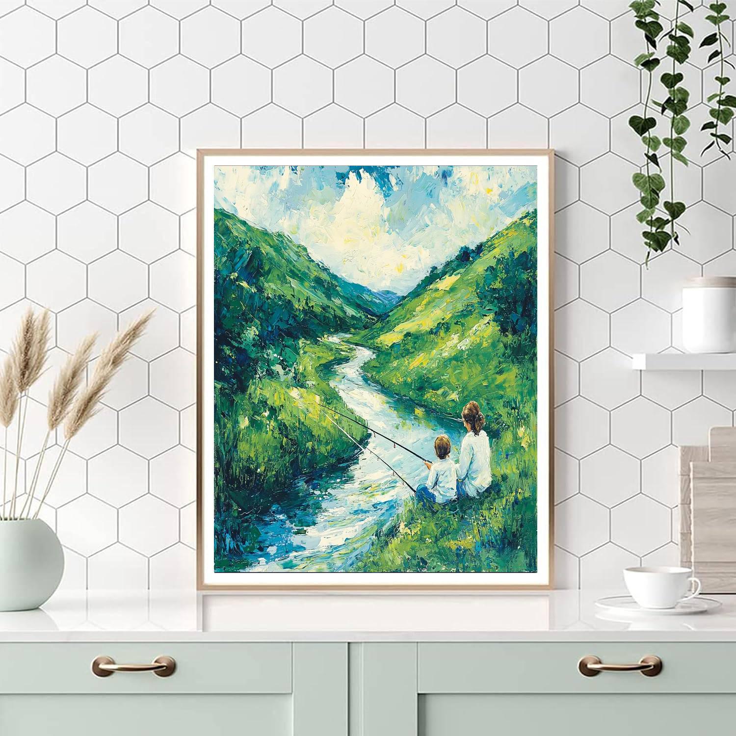 River Of Time Paint By Numbers