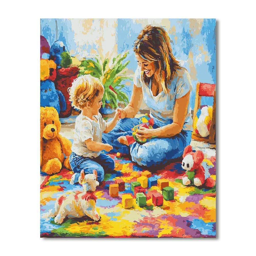 Playful Moments Paint By Numbers