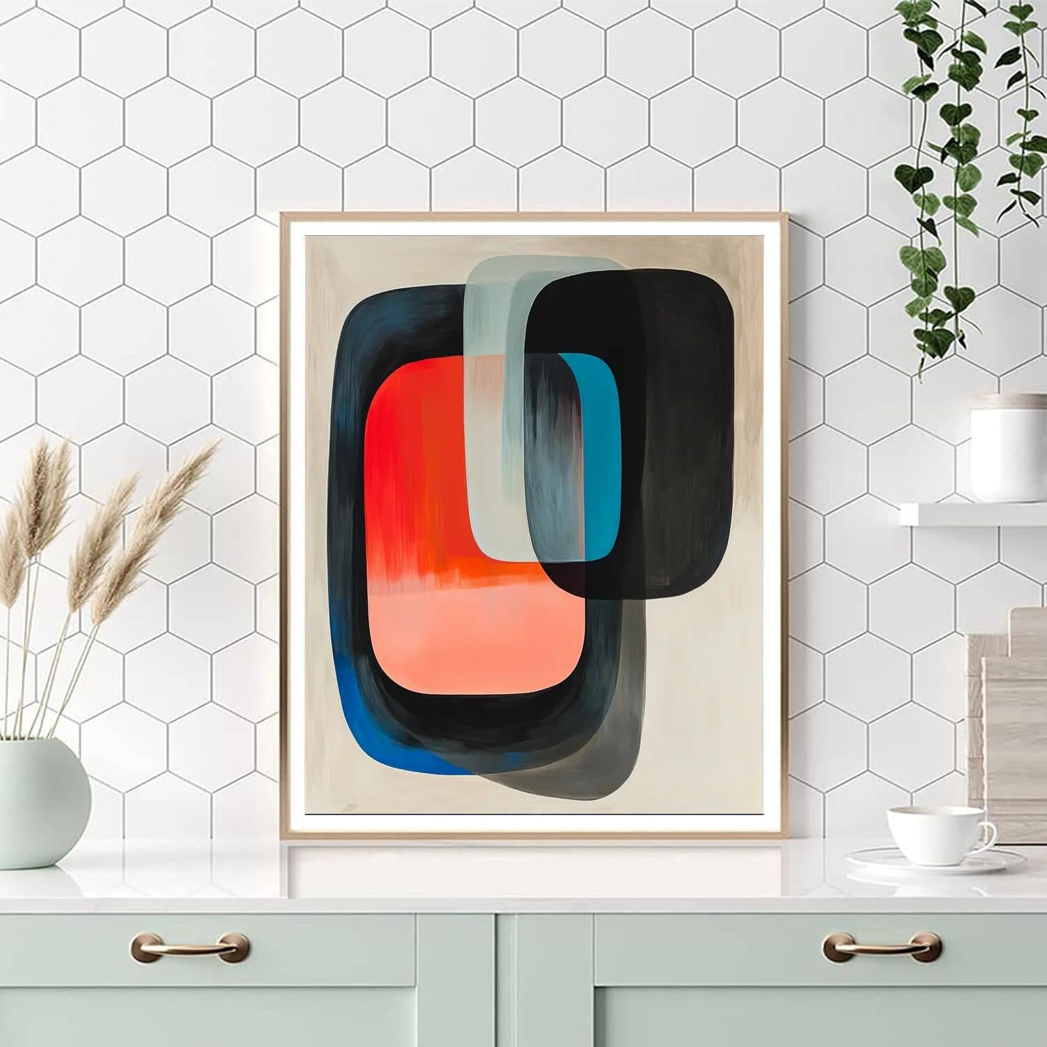 Joan Miró Inspired The Mysterious Void  Paint By Numbers Art