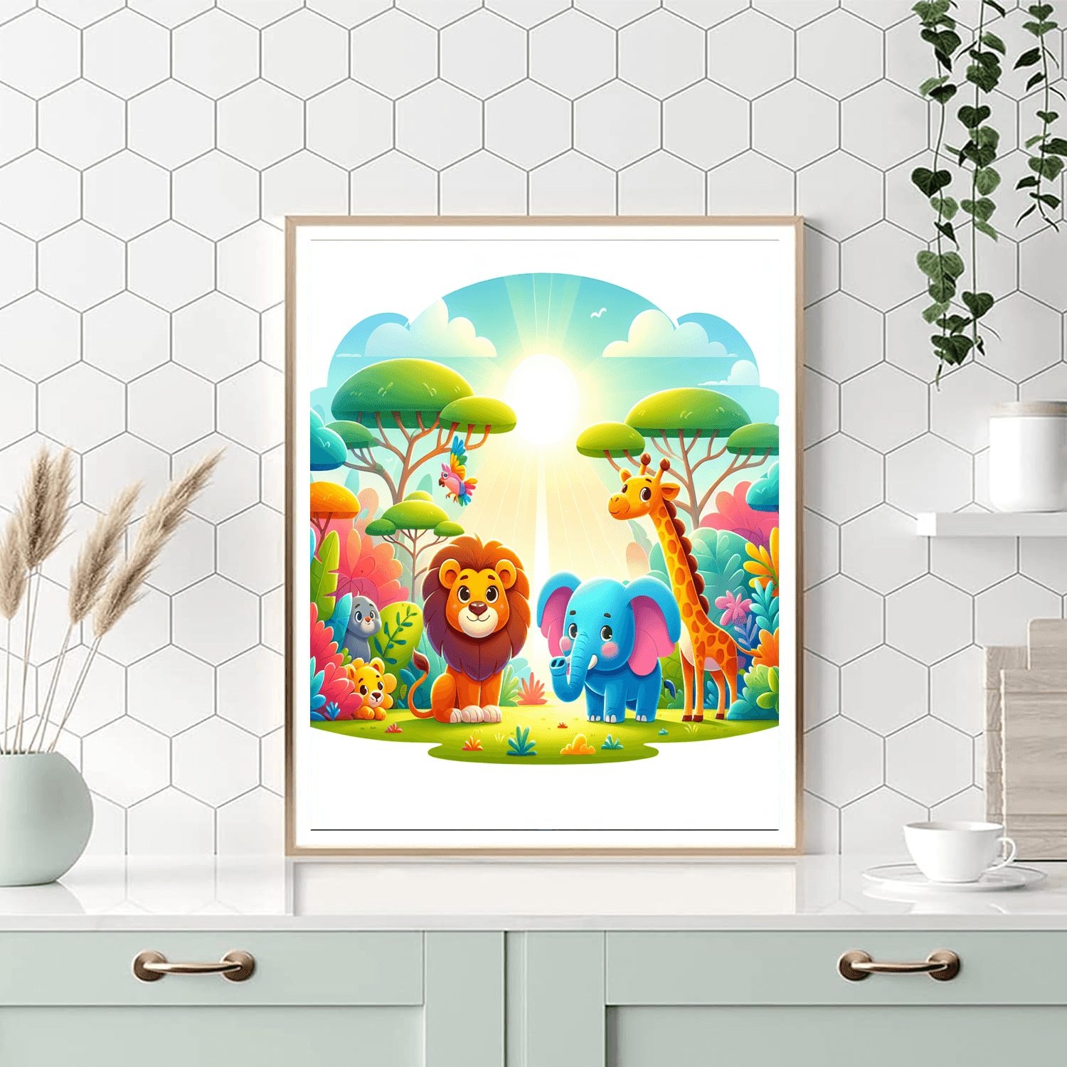 Incredible Animal Kingdom Painting Number Kit