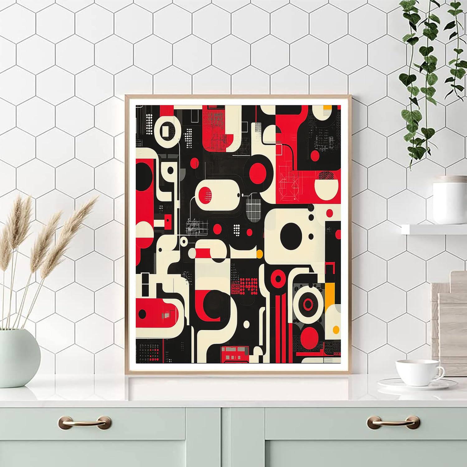 Banksy Inspired Interconnected Realities  DIY Paint By Numbers