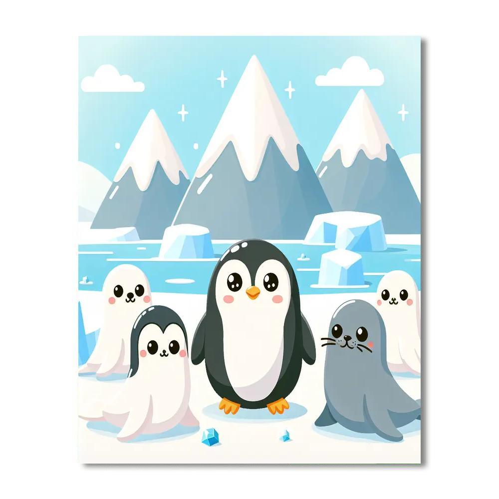 Antarctic Adventure Paint By Numbers