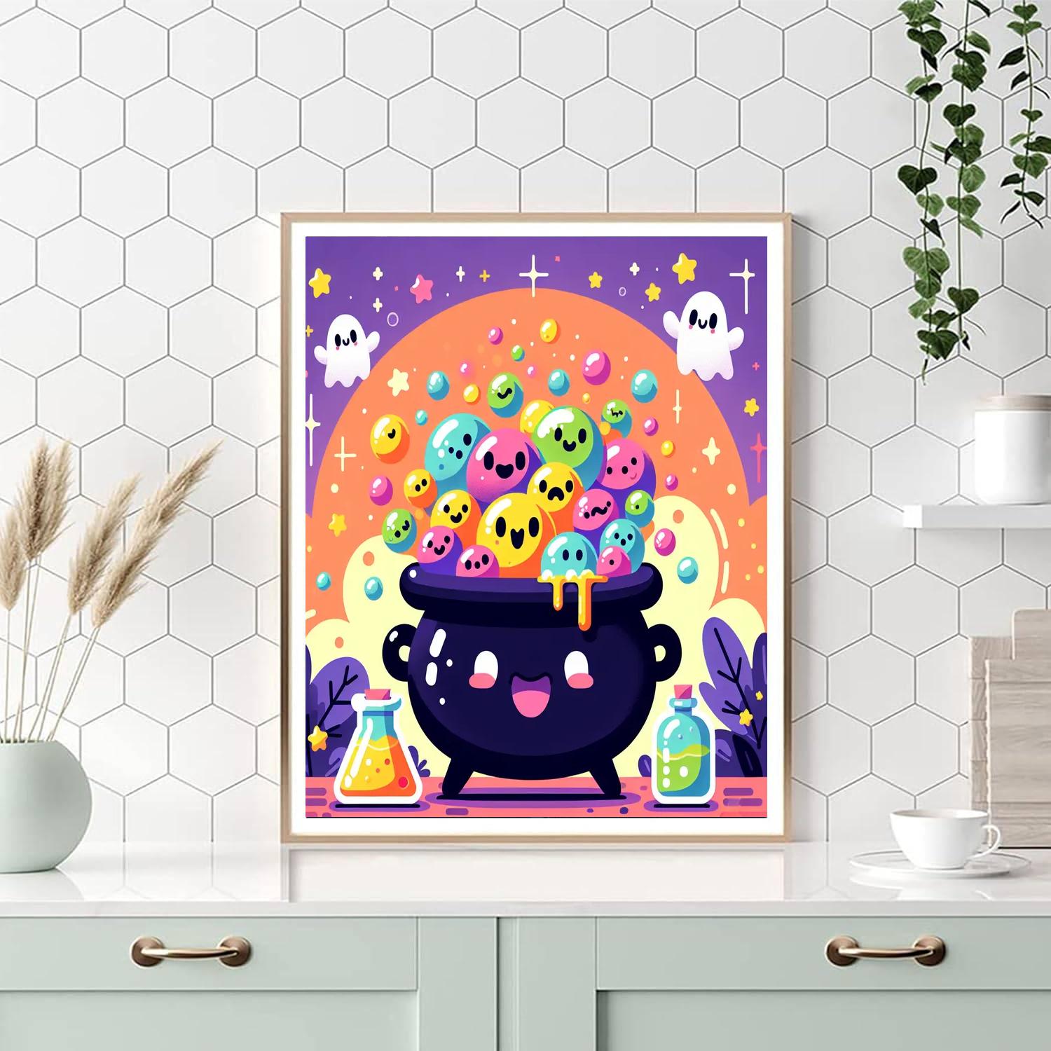 Bubbling Cauldron Paint By Color
