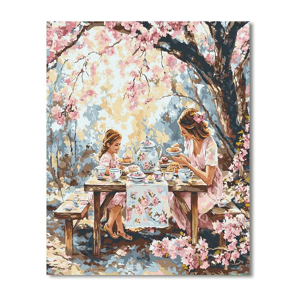 Tea Time Traditions Paint By Numbers
