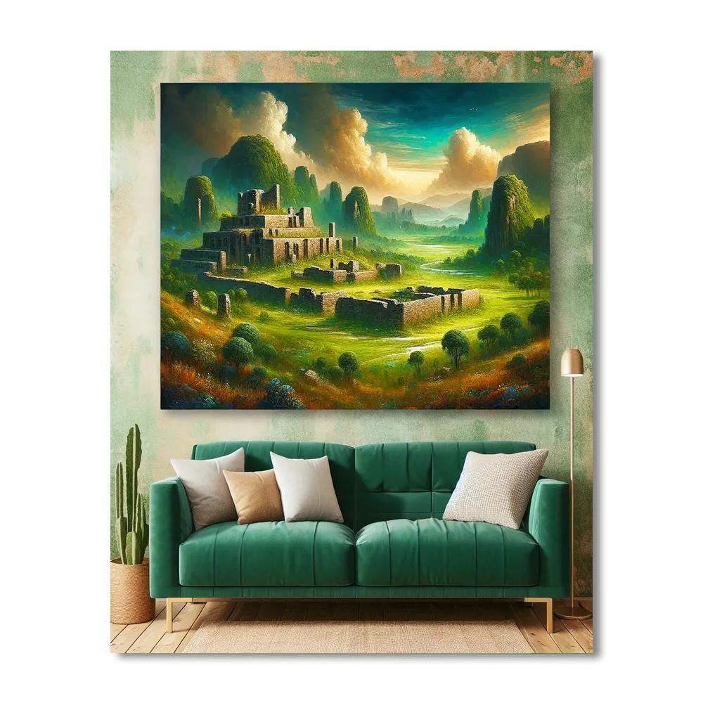 Ancient Ruins Of Wonder DIY Paint By Numbers