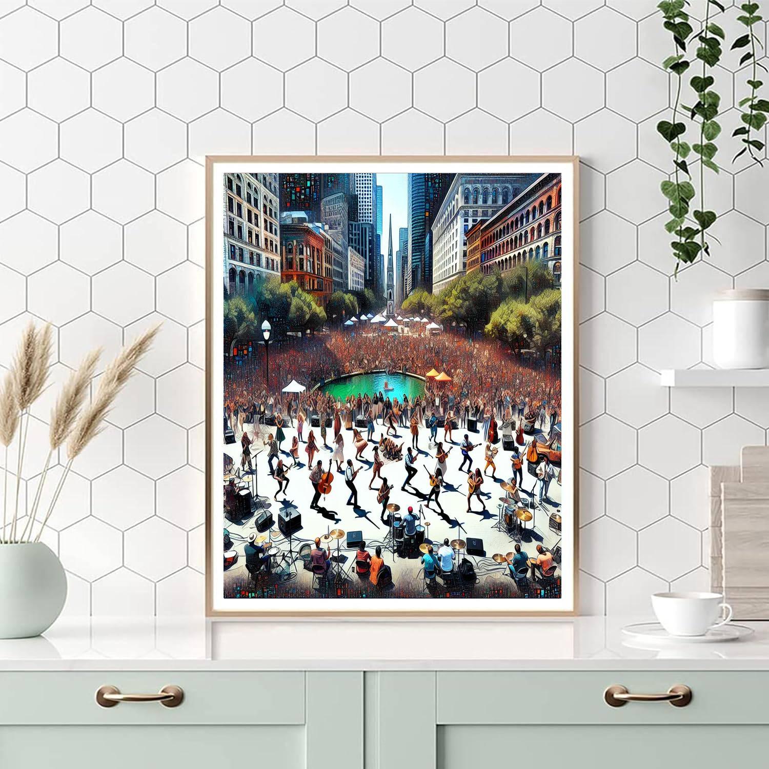 Helsinki Festival - Helsinki Paint By Numbers Kits