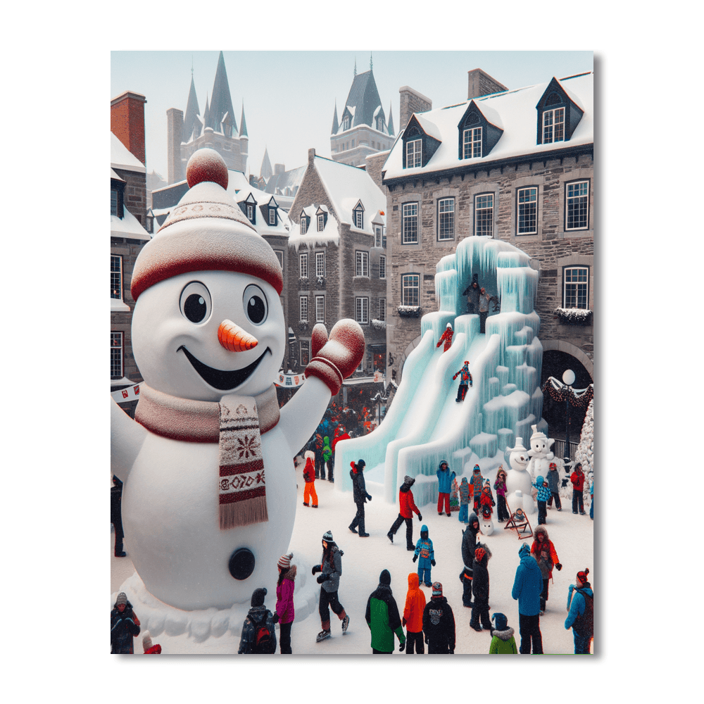 Winter Carnival - Canada Paint By Number