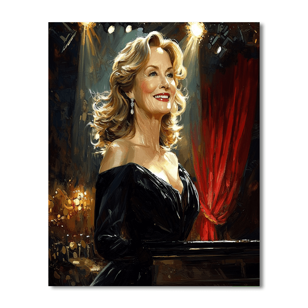 Meryl Streep: The Quintessential Chameleon Of Hollywood Paint By Numbers Art
