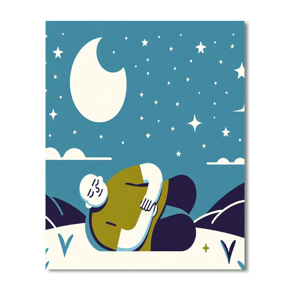 Gentle Giant Slumber Paint By Numbers