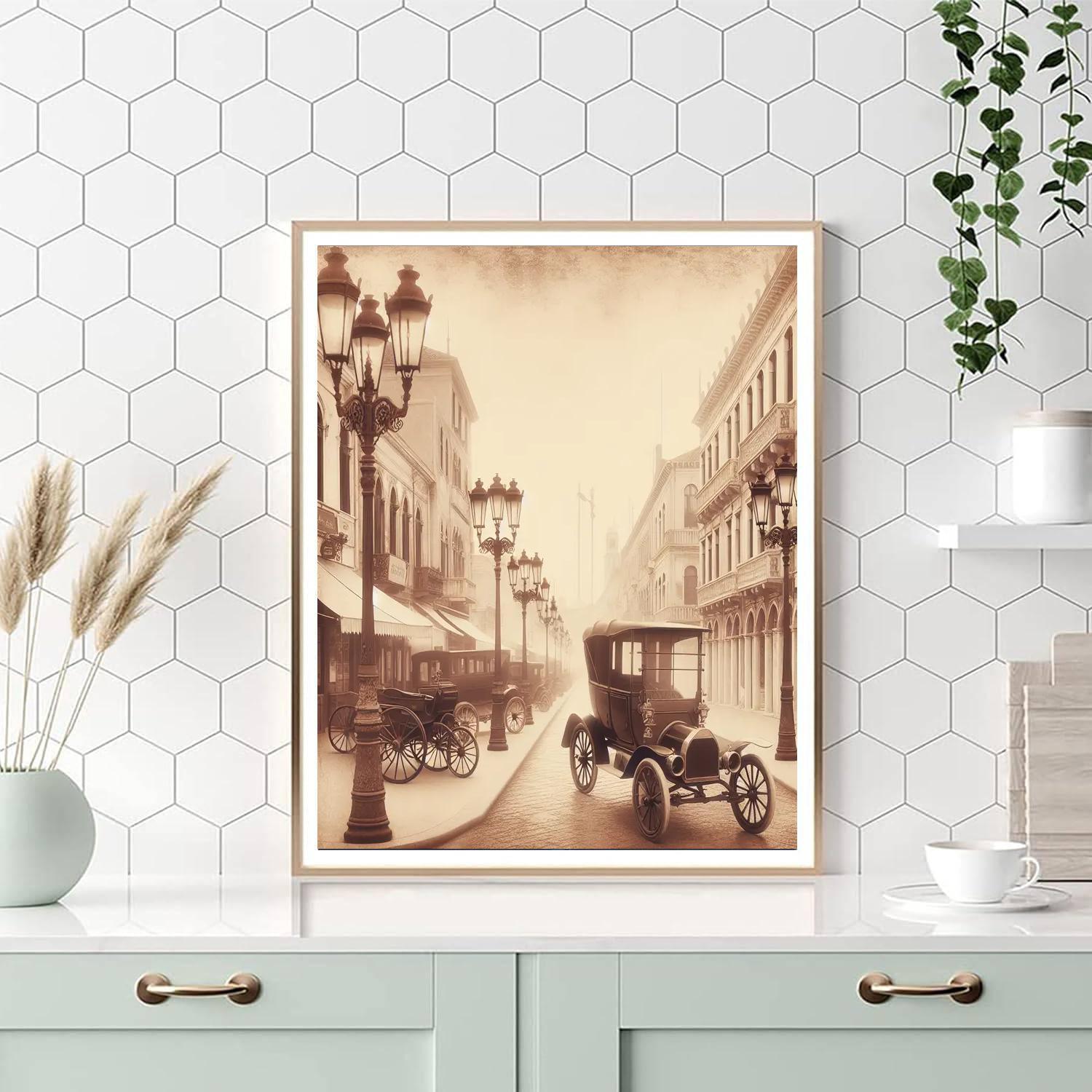 Vintage Romance Numbered Painting Kits