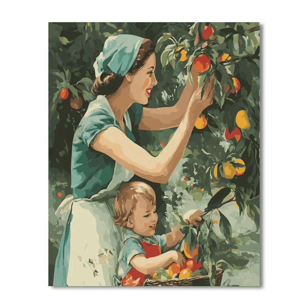 Harvest Of Motherly Love DIY Paint By Numbers