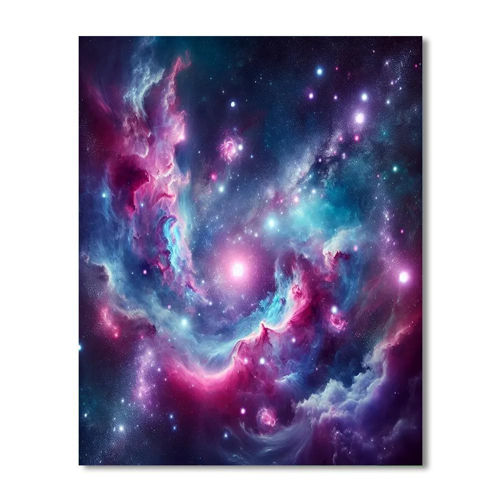 Celestial Euphoria Painting By Numbers Kit