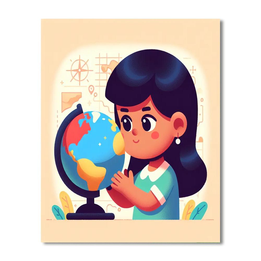 World Explorer Paint By Color