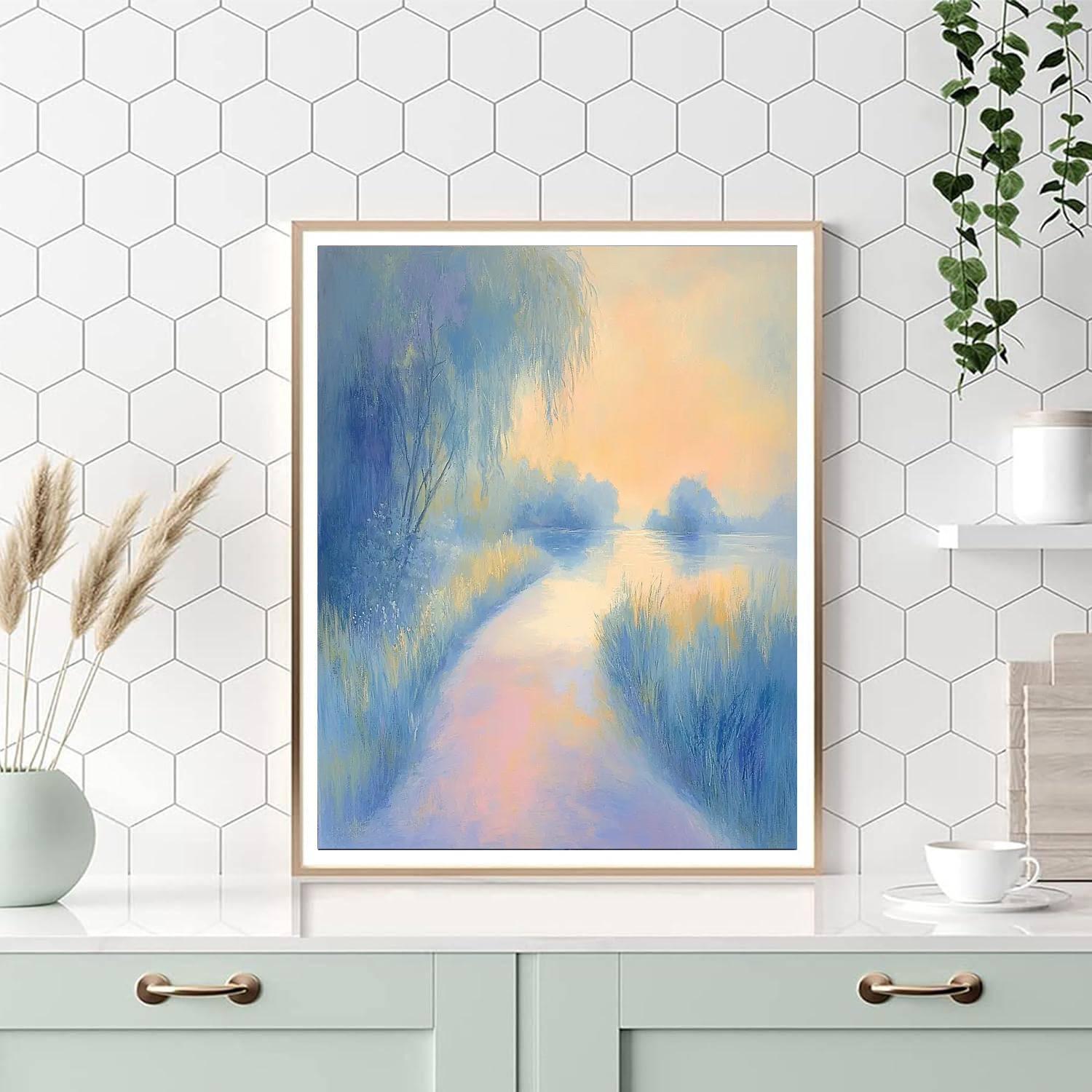 Edgar Degas Inspired Gentle Murmurs  DIY Paint By Numbers