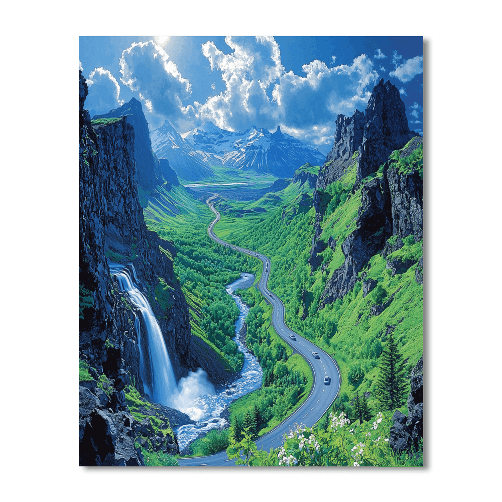 The Ring Road Paint By Numbers