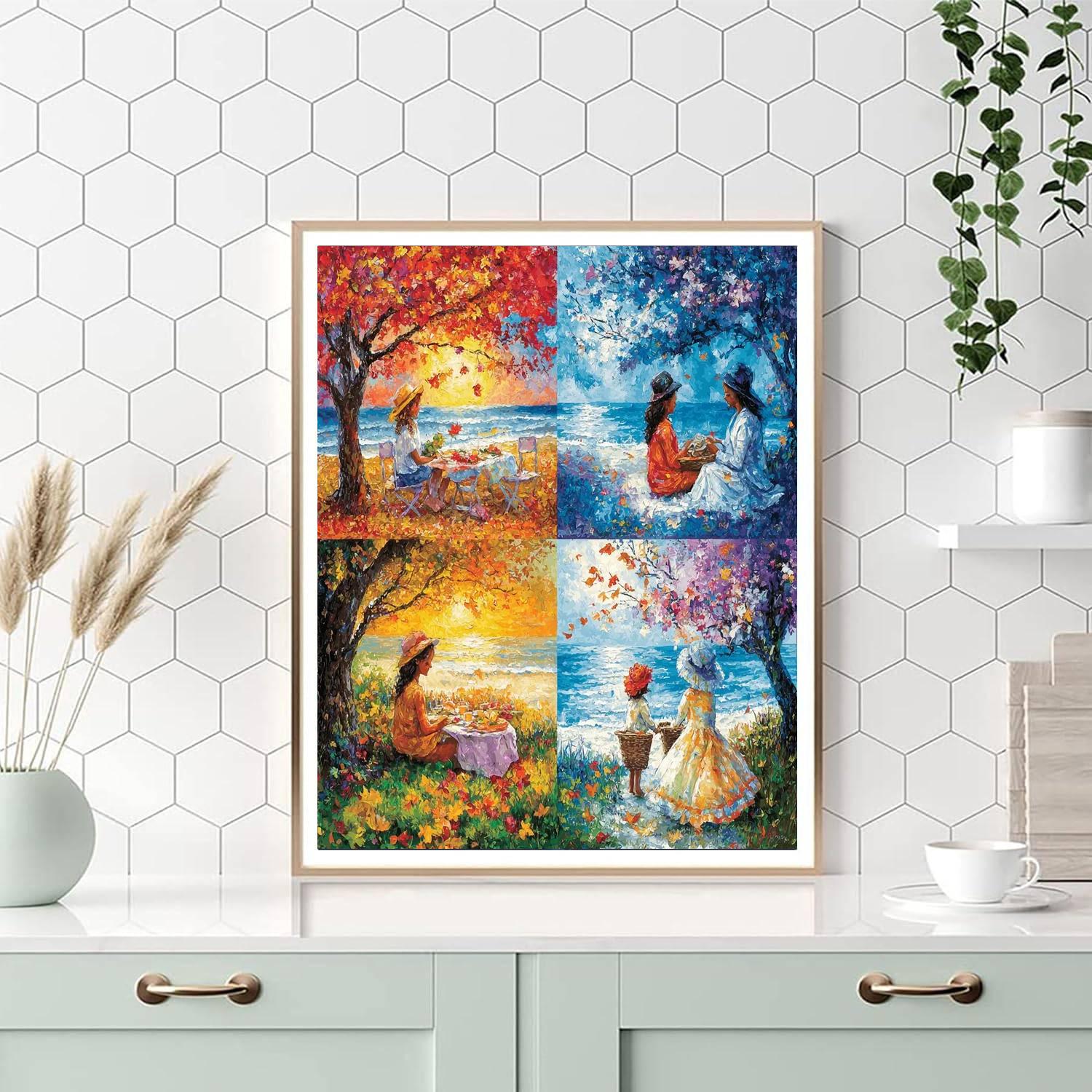 Loving Through The Seasons Paint By Numbers Kits