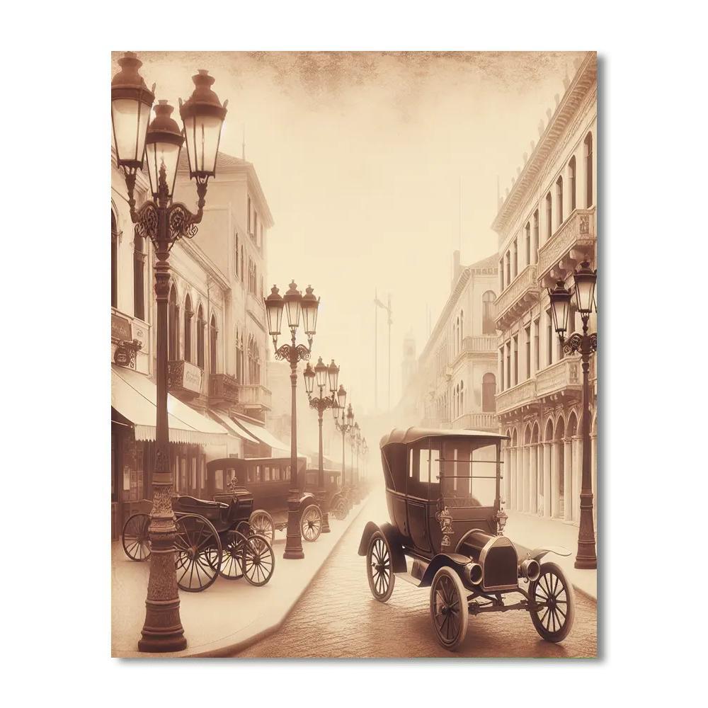 Vintage Romance Numbered Painting Kits